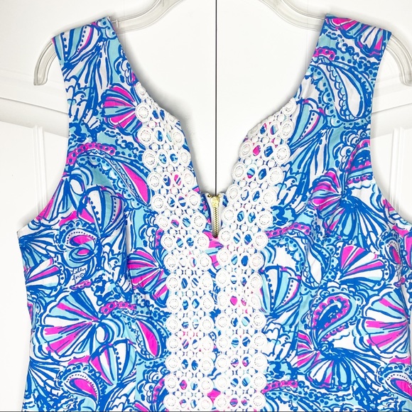 Lilly Pulitzer for Target My Fans Blue Shift Dress 16 20th Anniversary - Picture 2 of 5